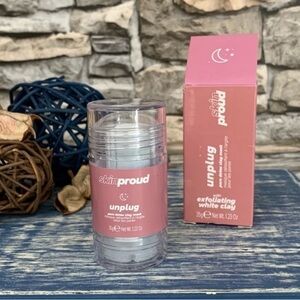 Unplug Pore Detox White Clay Lottie London Skin Proud Exfoliate Face Mask Stick